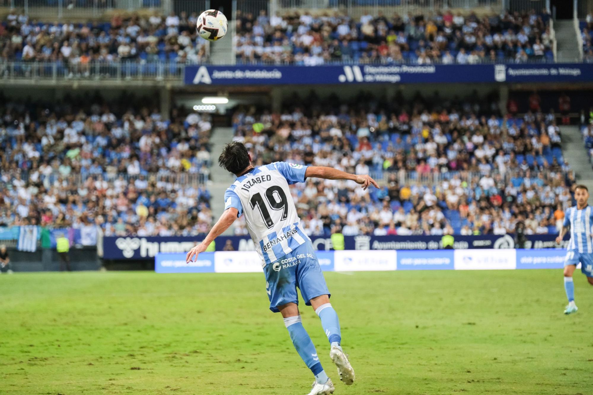 El Málaga CF - FC Andorra, en imágenes