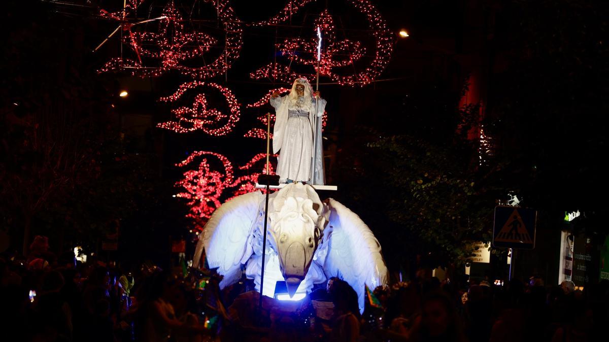 Un momento de la Cabalgata de Benidorm.