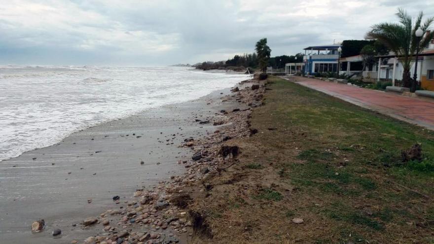 Cabanes pedirá al Gobierno central la regeneración urgente del litoral