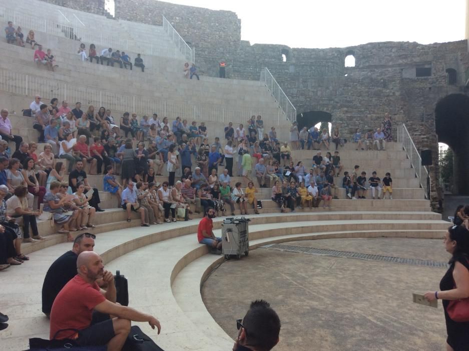 El públic en el teatre romà.