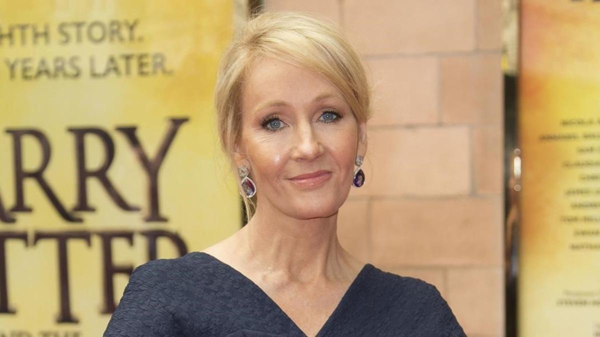 J. K. Rowling, en el estreno de 'Harry Potter and the cursed child'