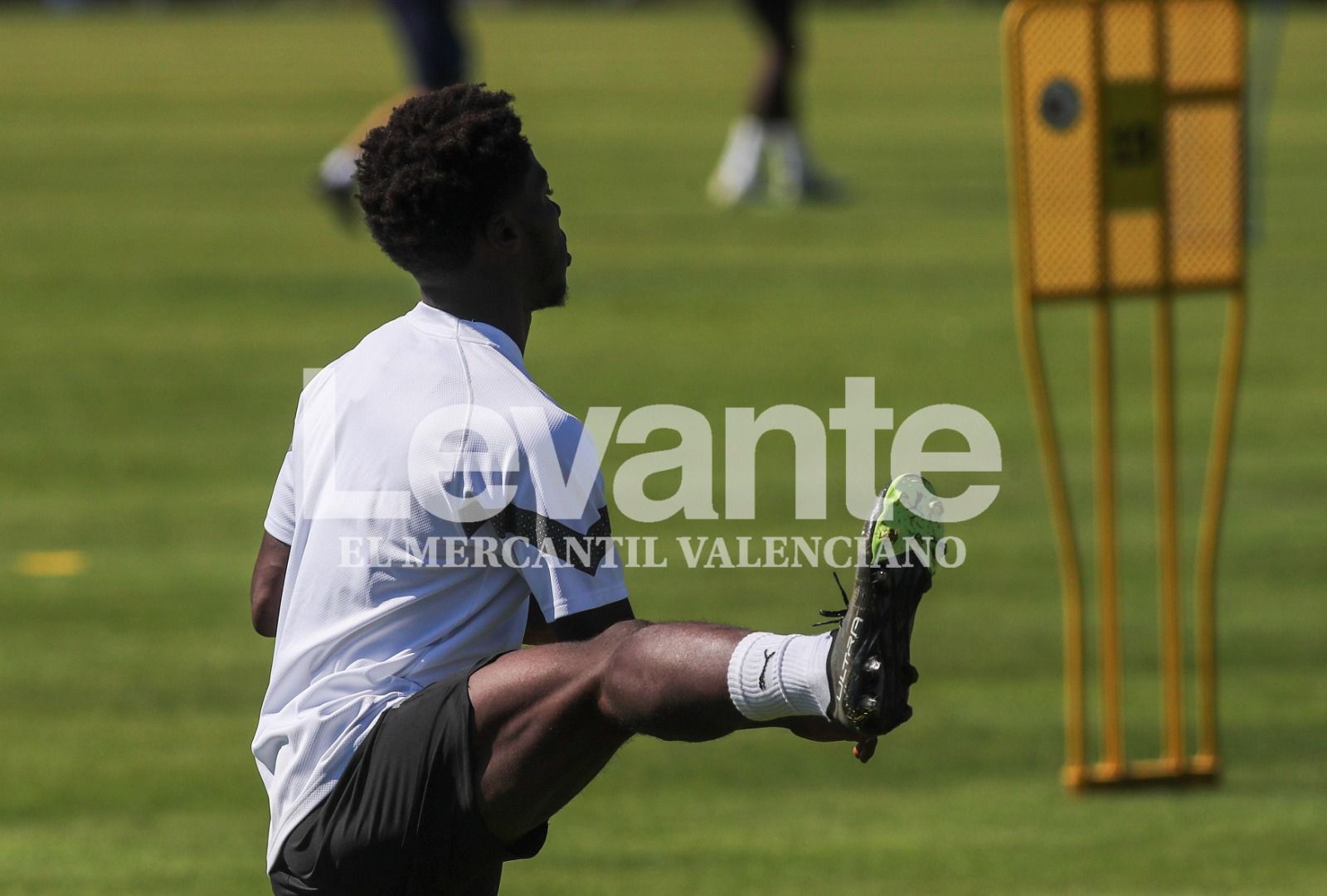 Entrenamiento del Valencia CF en Suiza