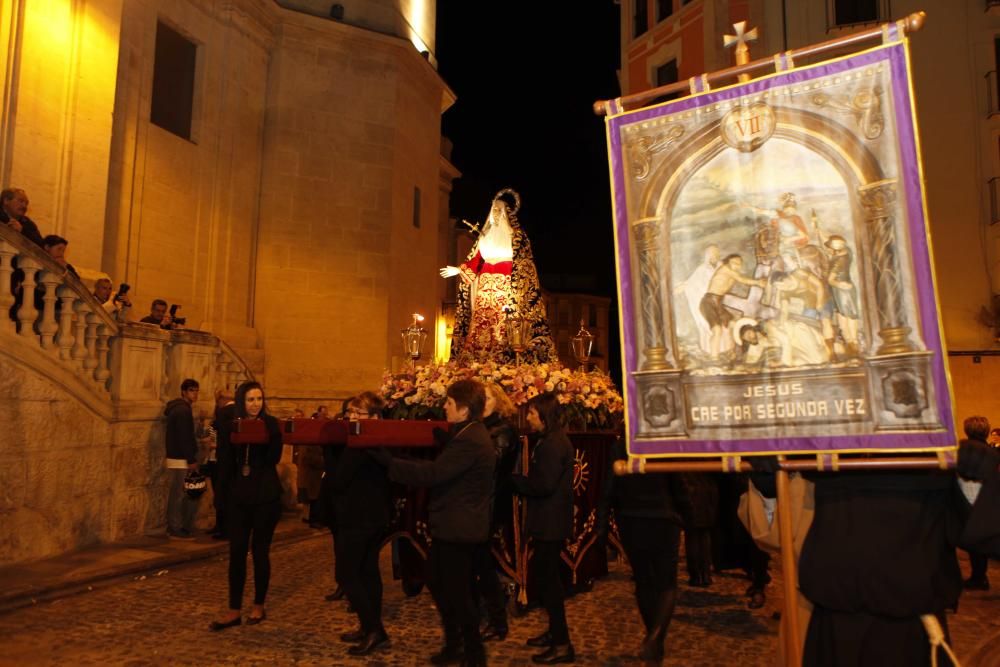 Procesión del Santo Entierro ayer