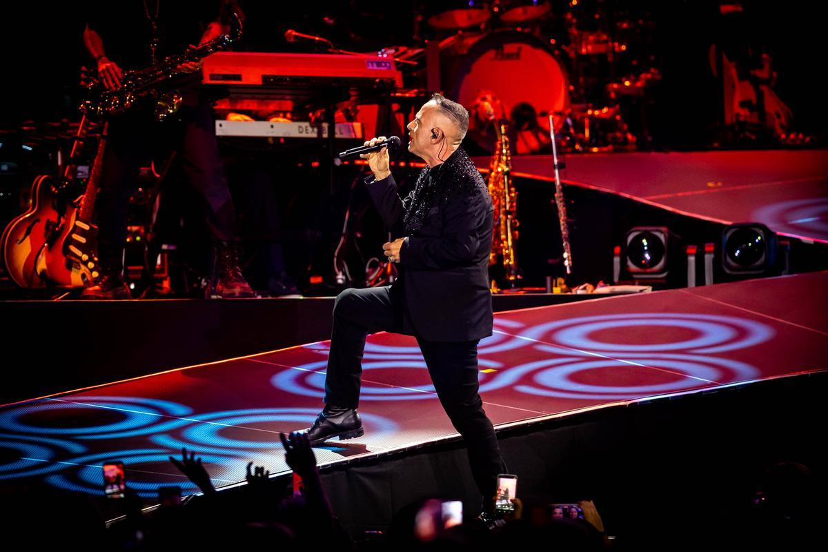 Eros Ramazzotti en el Palau Sant Jordi.