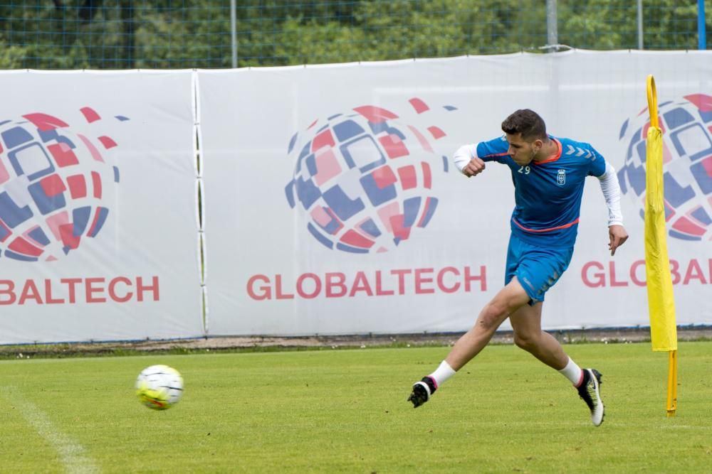 Entrenamiento del Real Oviedo