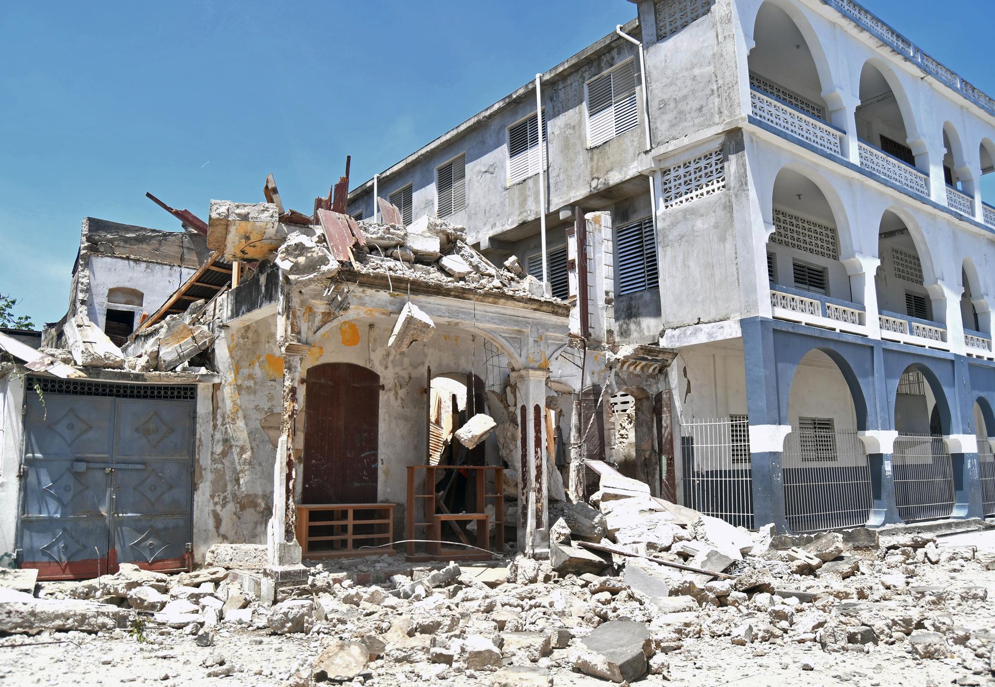 El día después del terremoto en Haití