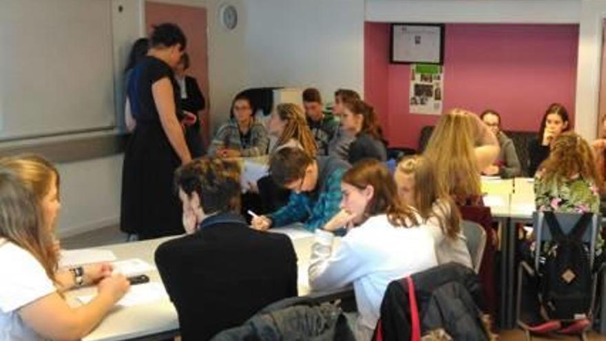 Reunió de treball a Suècia amb els joves i professors dels cinc països