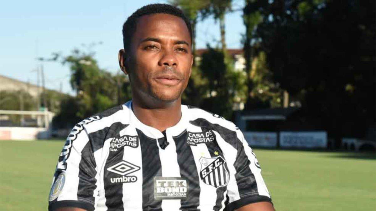 El Santos ha suspendido provisionalmente el contrato de Robinho a la espera de tomar una decisión definitiva