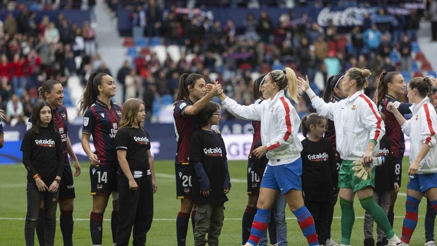 Partido Levante femenino- Barcelona