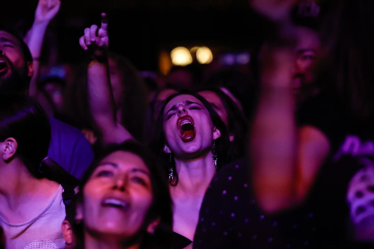 Asistentes al concierto