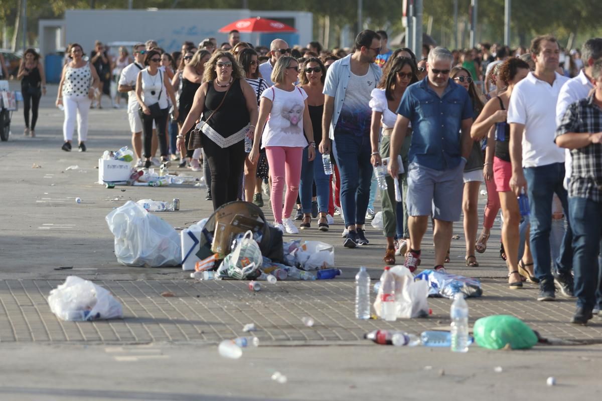 Las mejores imágenes del concierto de Ricky Martin en El Arenal