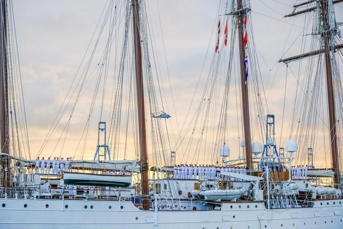 LLEGADA DEL JUAN SEBASTIAN ELCANO