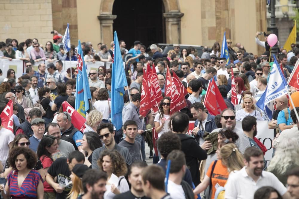 La manifestación, en imágenes