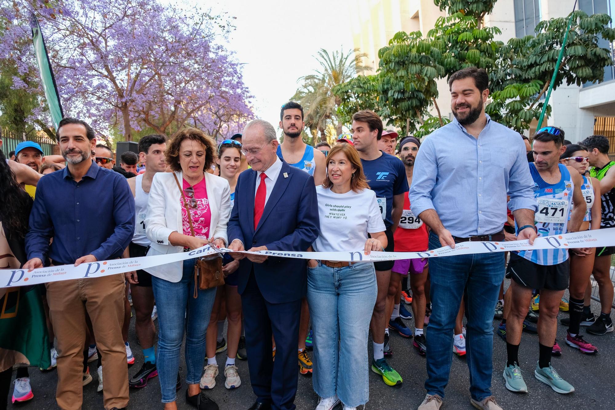 Más de 1.000 personas corren por la Libertad de Prensa en Málaga