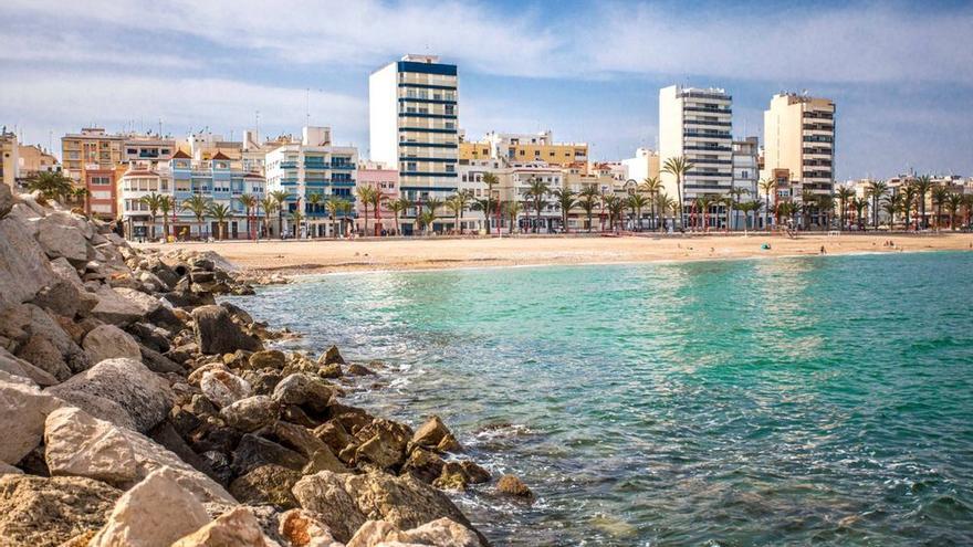 Playa de Vinaròs, en la comarca del Baix Maestrat.