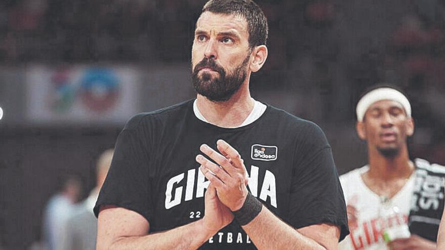 El Bàsquet Girona cierra la plantilla y Marc Gasol descarta empezar la temporada sobre la pista