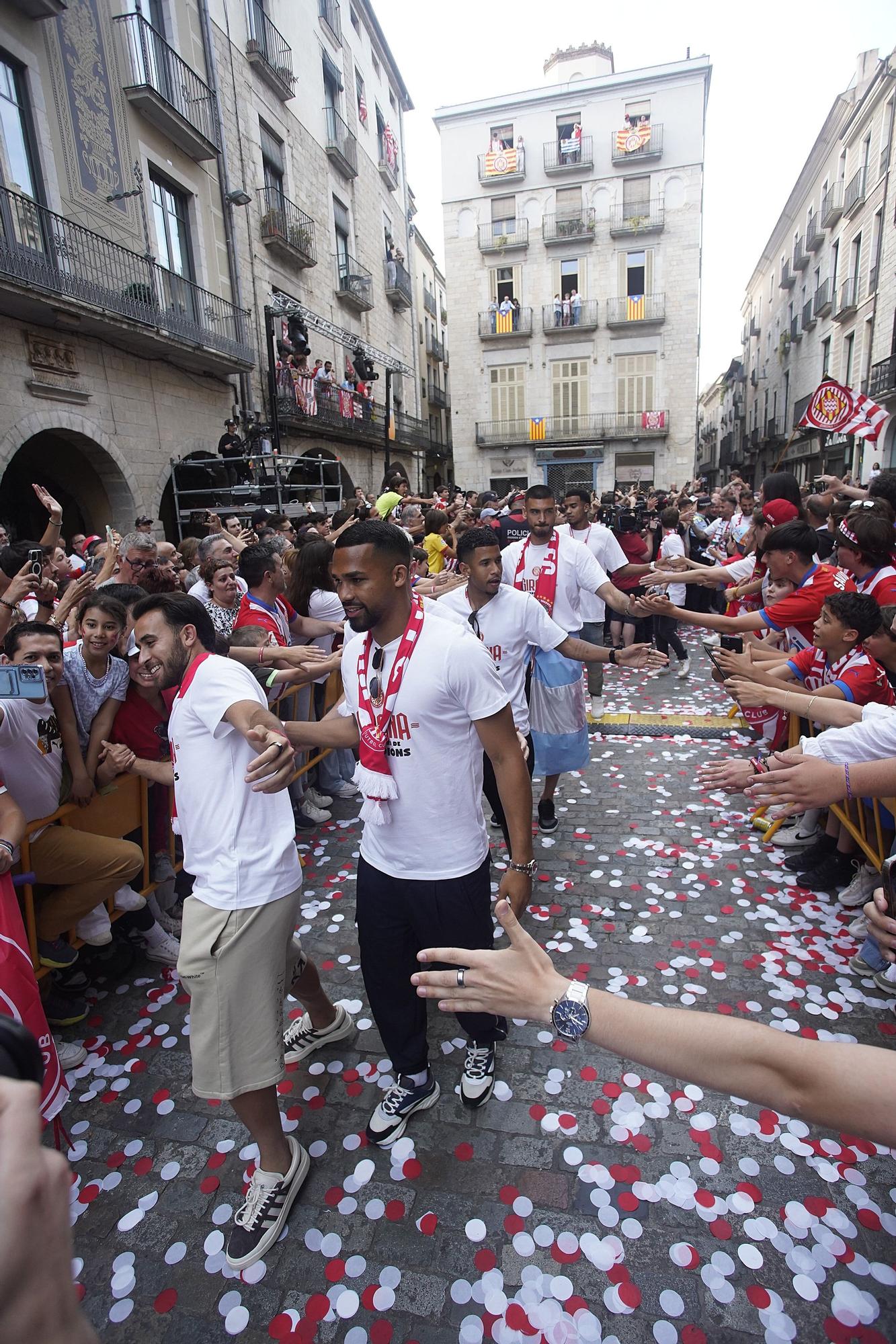 Totes les imatges de la celebració de Girona FC