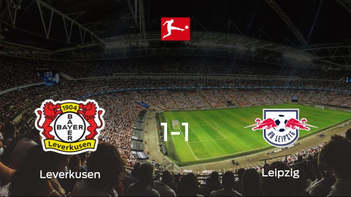 El Bayern Leverkusen y el RB Leipzig se reparten los puntos tras su empate a uno