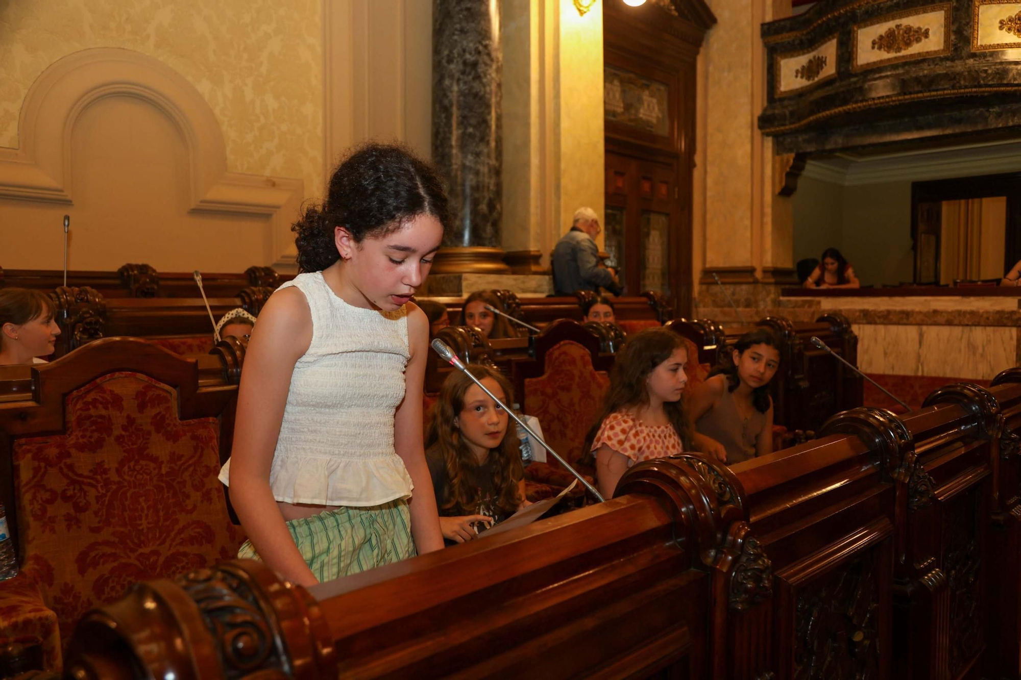 Pleno infantil en María Pita