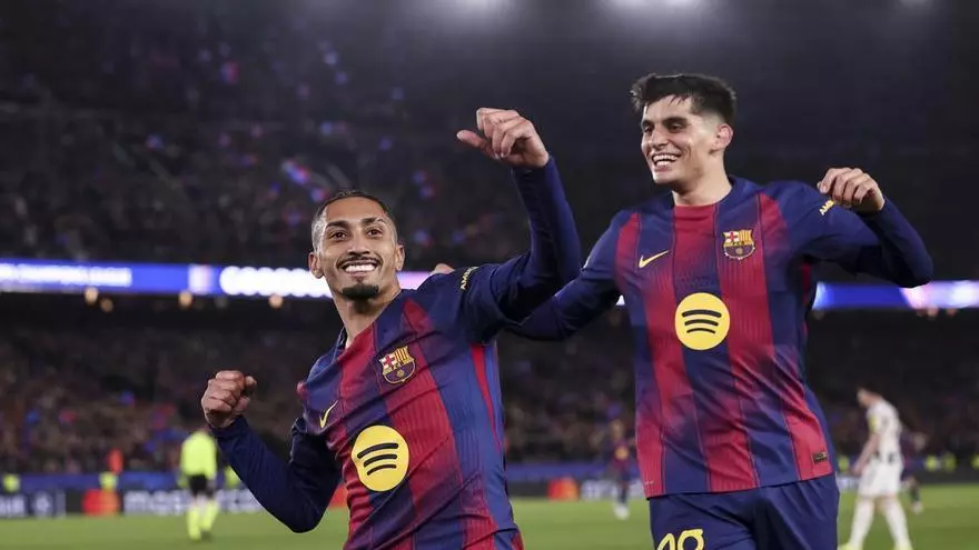 La alineación del FC Barcelona para medirse al Rayo Vallecano