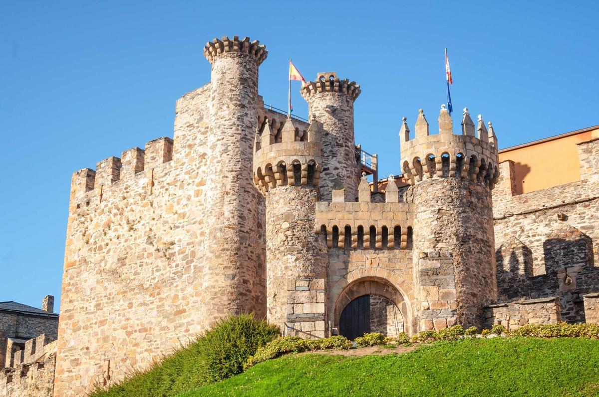 Castillo de Ponferrada, León.