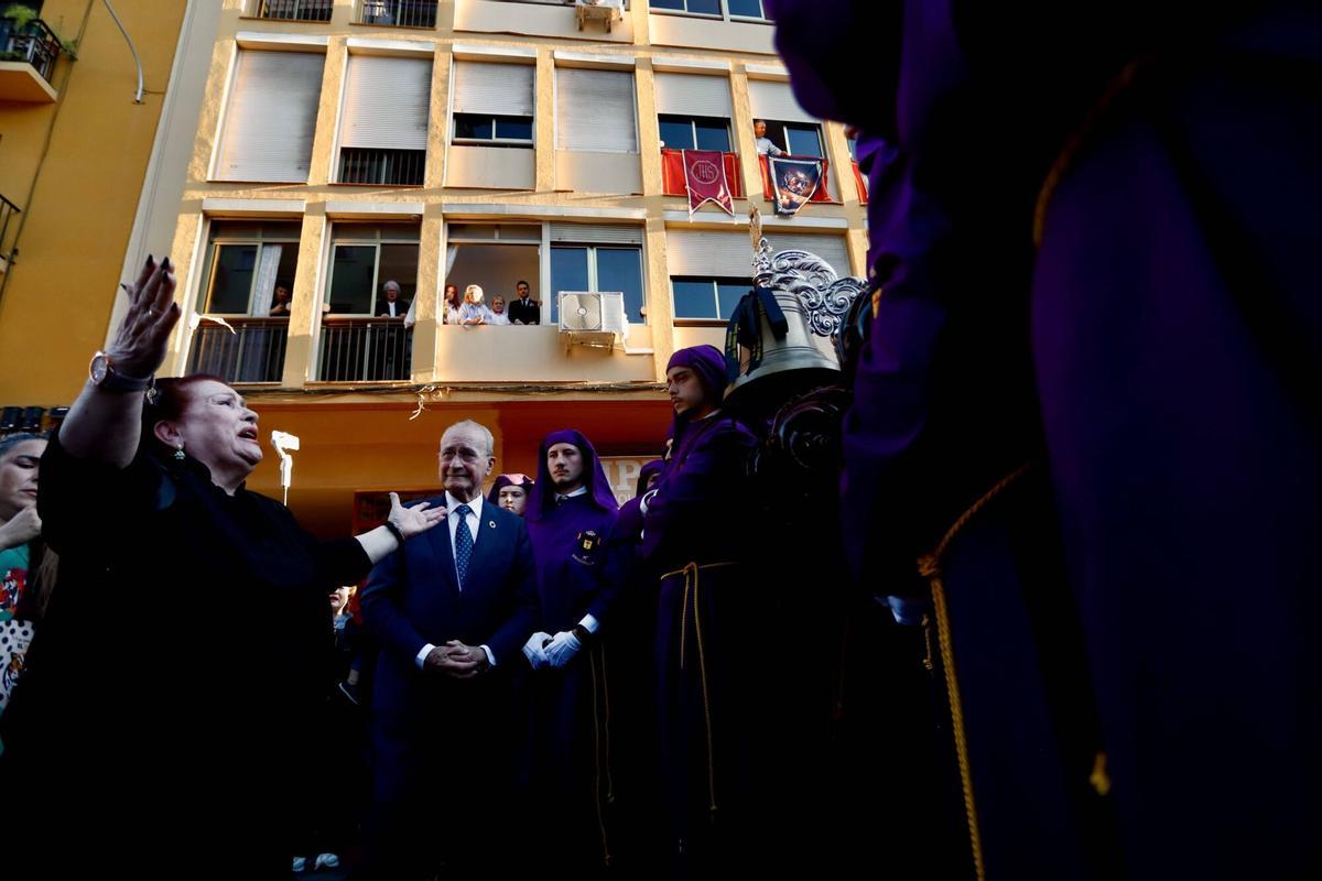 Salida procesional de Zamarilla este Jueves Santo de 2026.