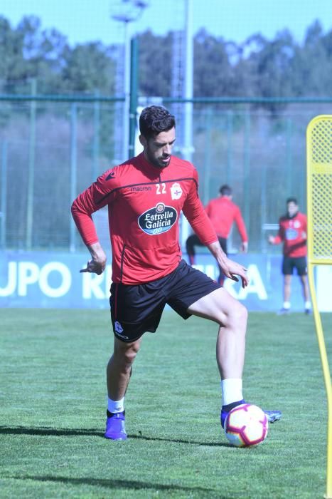 Después de dos días de descanso, la plantilla comienza a preparar la visita a Málaga de este domingo en La Rosaleda.