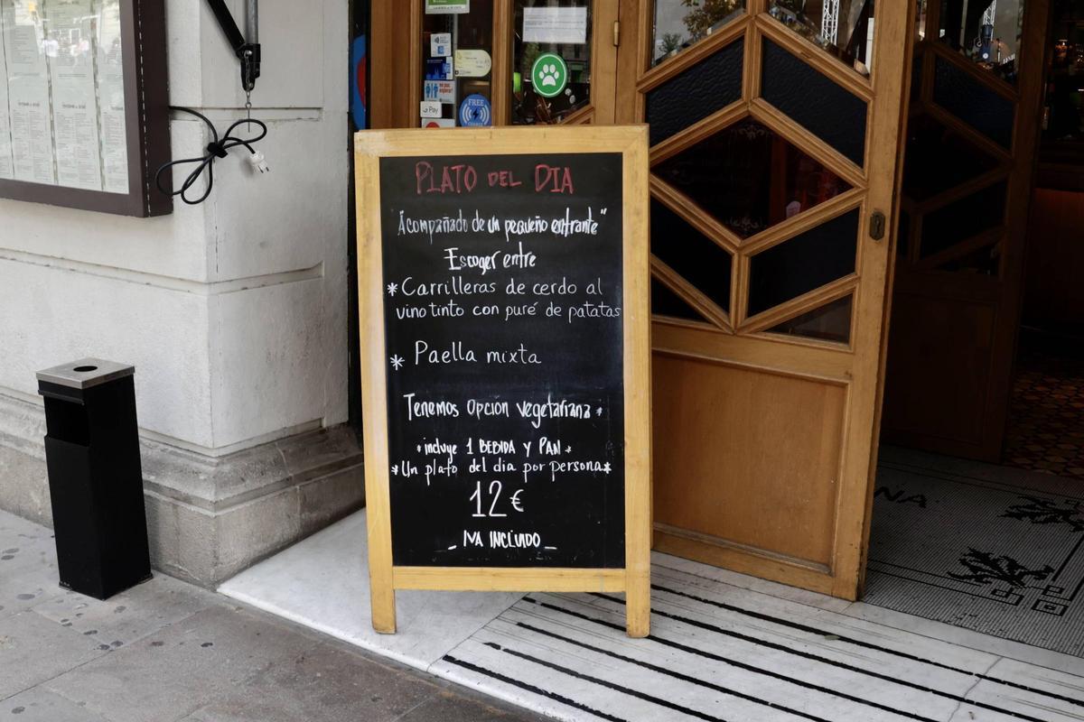 Imágenes de propuesta de menú de plato único.