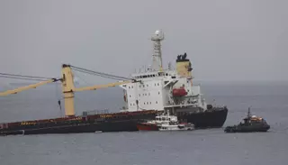 Chocan dos buques frente a Gibraltar