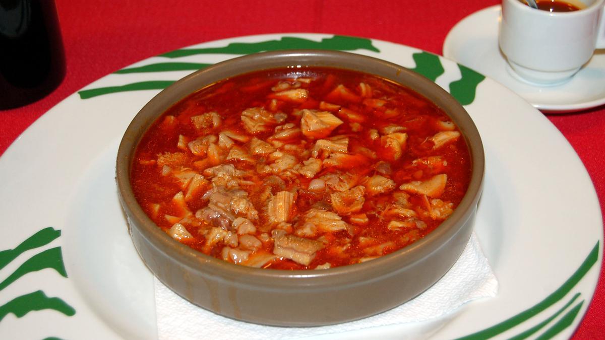 Una cazuela de callos