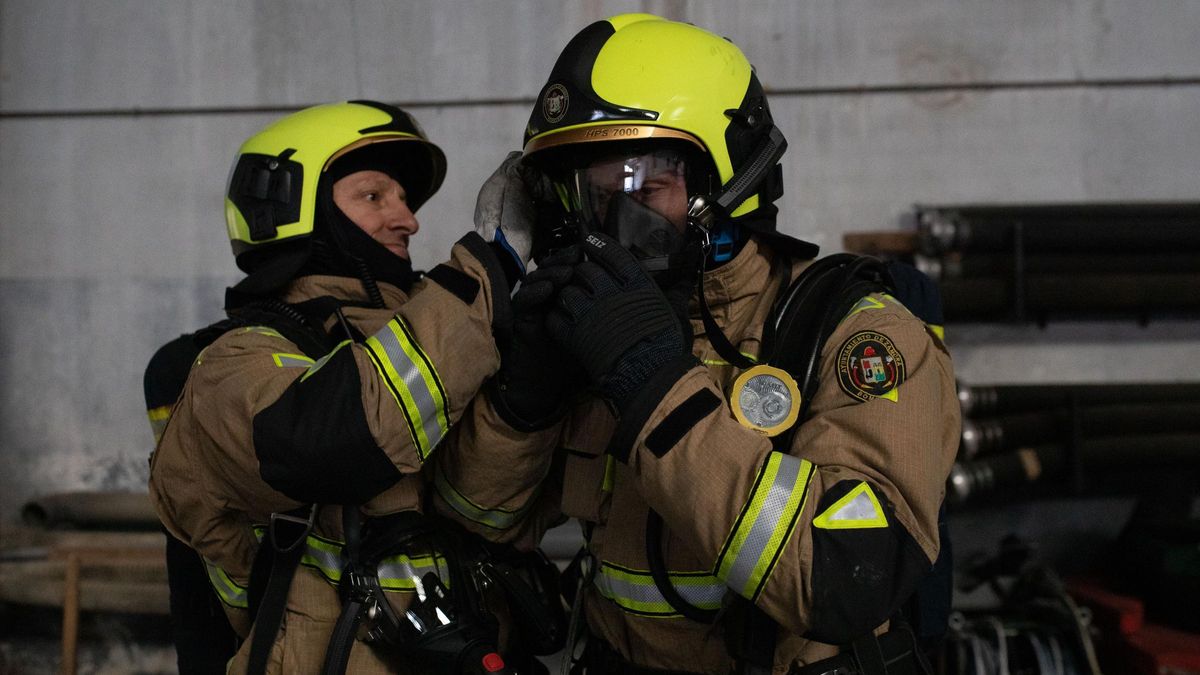 GALERÍA | Bomberos del parque del Ayuntamiento de Zamora