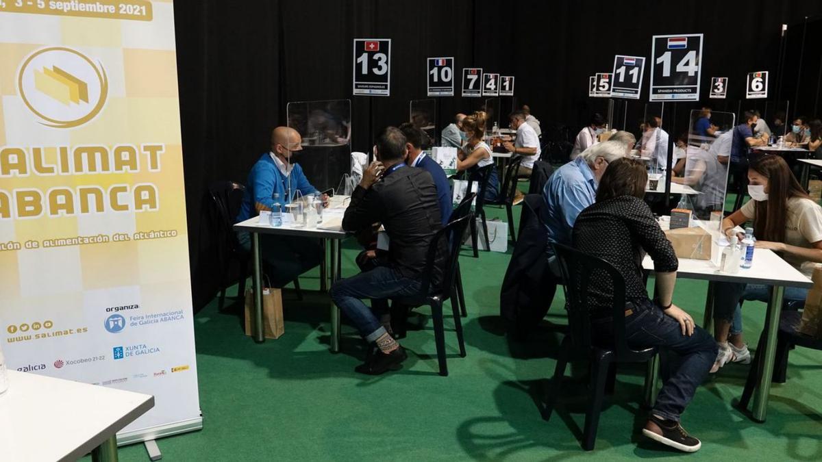 Encuentros de compradores en el salón celebrado en septiembre del año pasado.