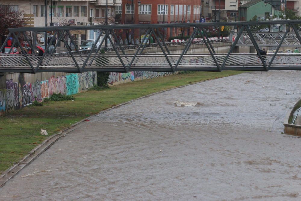 La capital de la Costa del Sol amanece bajo las nubes y con una previsión de lluvias intensas que se quedarán hasta la próxima semana