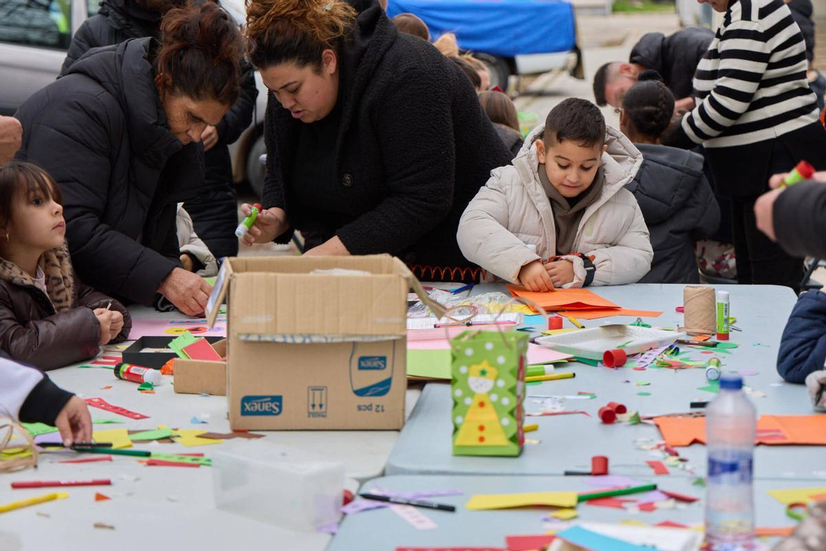 Les fotos del patges reials a Girona Est
