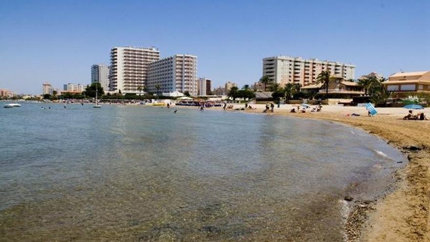 Playa del Cavanna, en La Manga del Mar Menor, uno de los enclaves favoritos de costa.