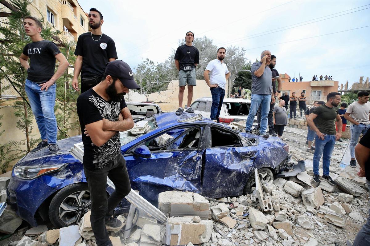 Israel ataca 200 objetivos de Hizbulá "en lo profundo del Líbano" y en la zona sur