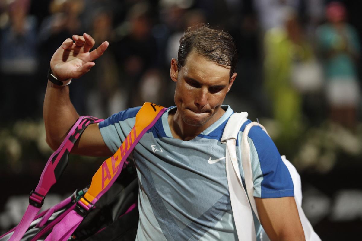 Nadal marxa de Roma coix després de perdre contra Shapovalov
