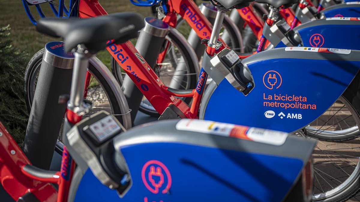 Modelos de las bicicletas eléctricas del servicio metropolitano Ambici.