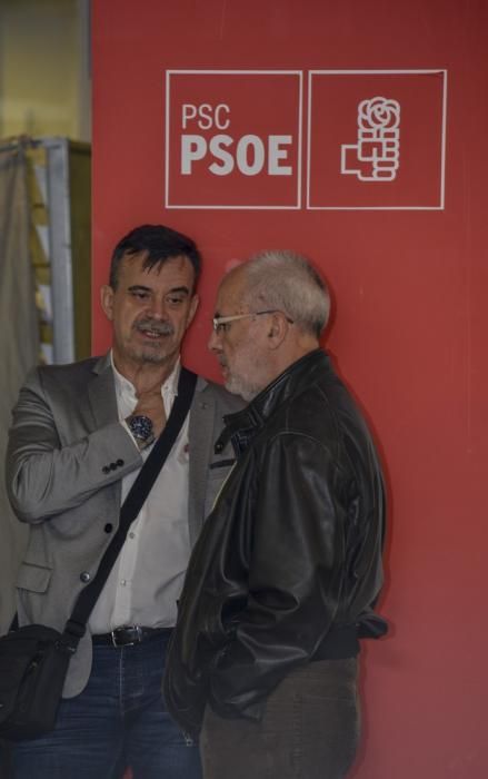 25/01/2017LAS PALMAS DE GRAN CANARIA. Elecciones agrupación local del PSOE de Las Palmas de Gran Canaria. FOTO: J. PÉREZ CURBELO