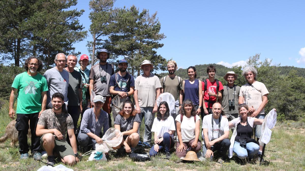 Imagen del grupo de voluntarios que participa en la iniciativa