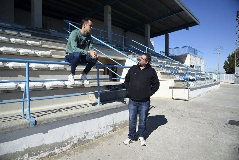 Miguel Linares visita Fuentes de Ebro