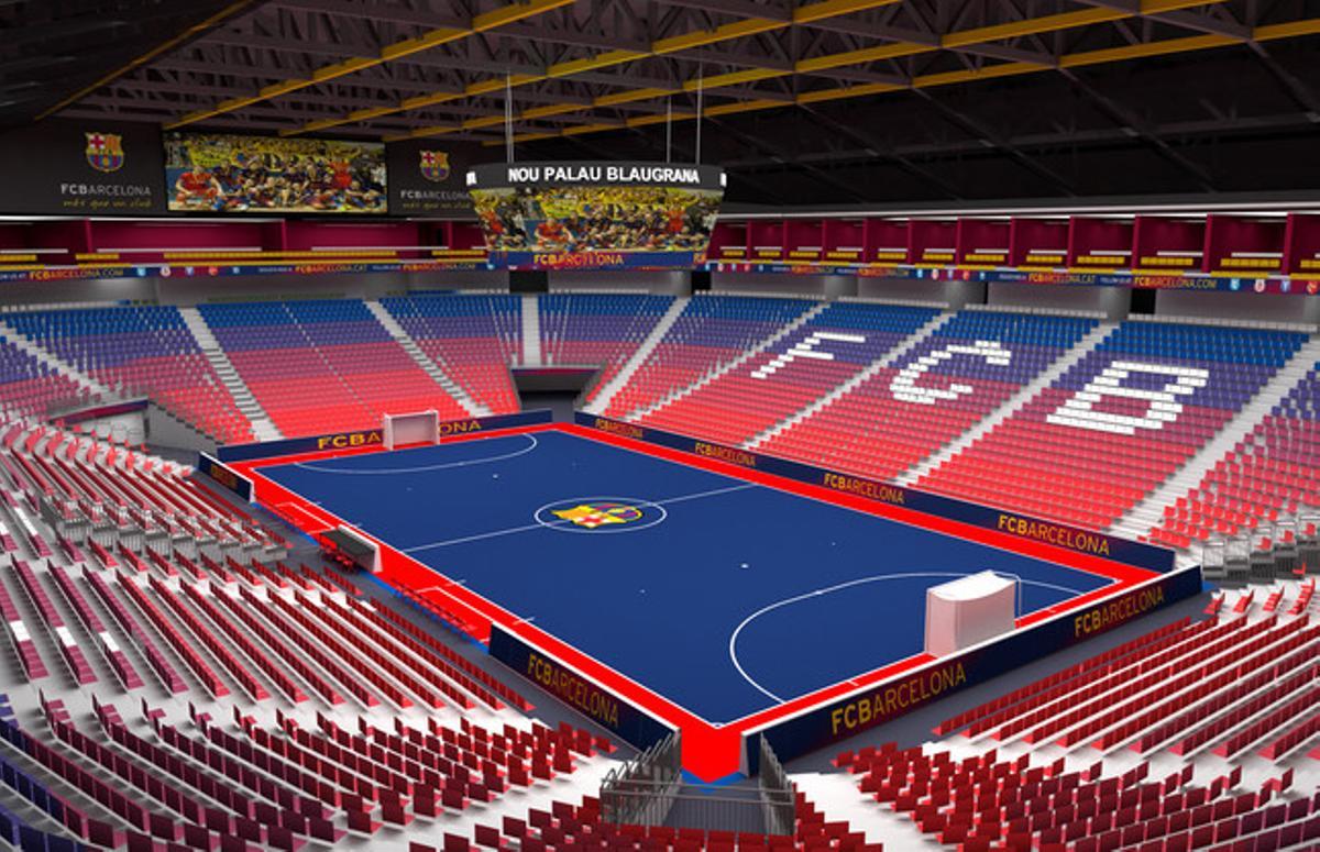 Los detalles del nuevo Palau Blaugrana