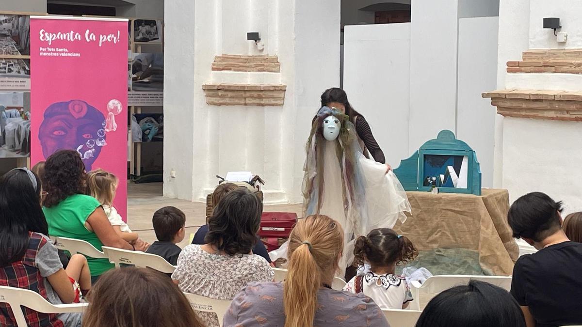 Contacontes de l’ETNO a Algemesí, dins de la campanya ‘Espanta la por!’.