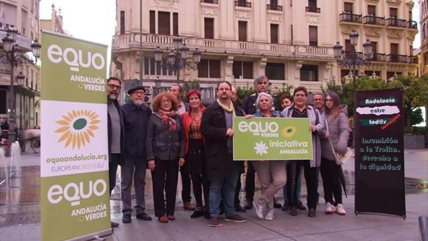 Ramón Fernández y Ana Sánchez, al frente de la lista de Equo Verdes