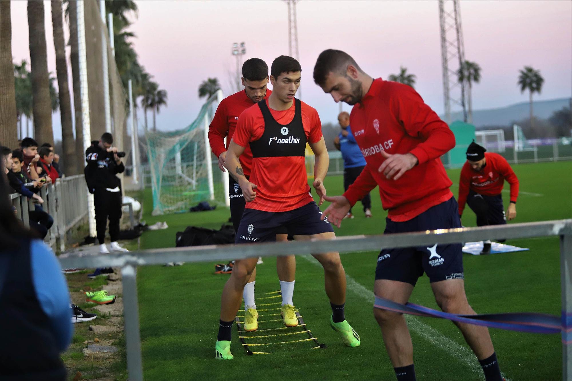 El Córdoba CF regresa la trabajo con el ánimo muy alto