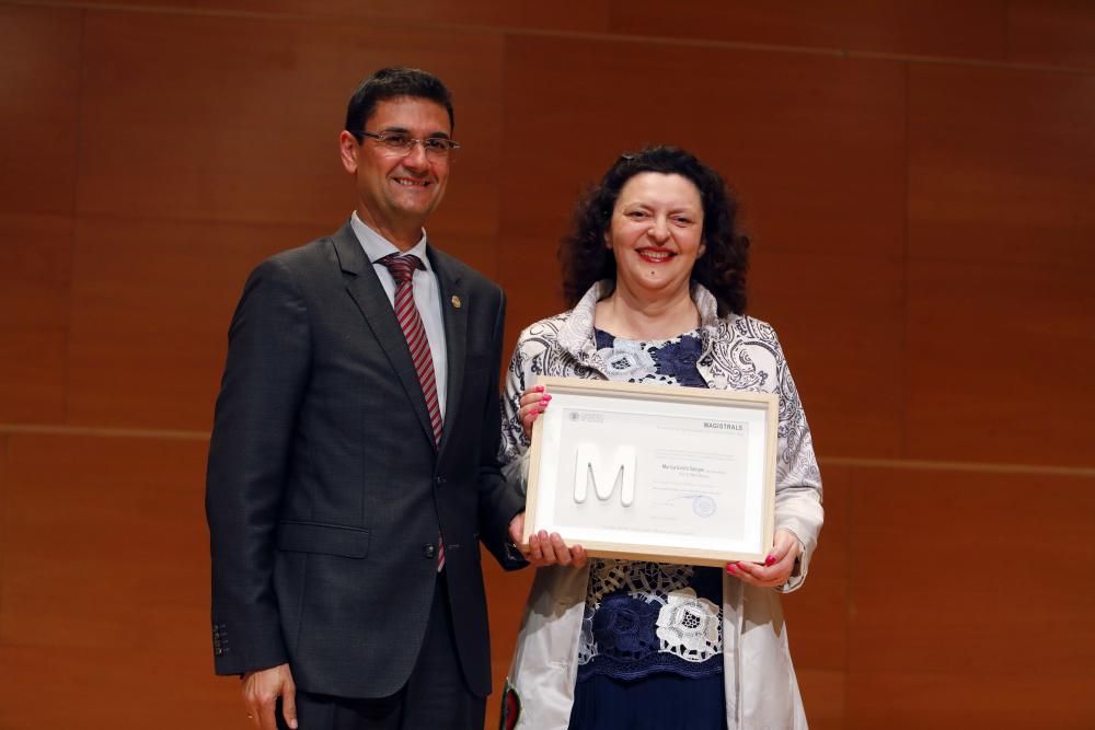 Homenaje en la UPV a profesores de Secundaria que dejan huella