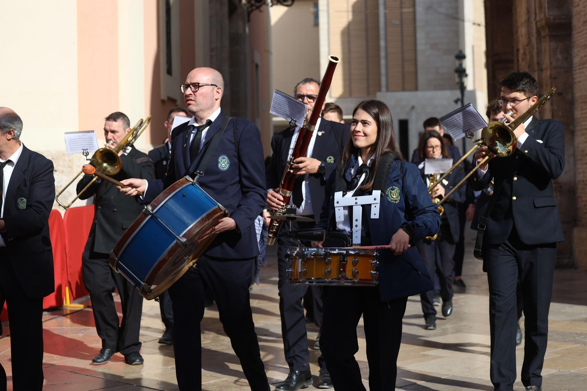 Fallas 2023 | Antología de músicos en la Ofrenda del día 17