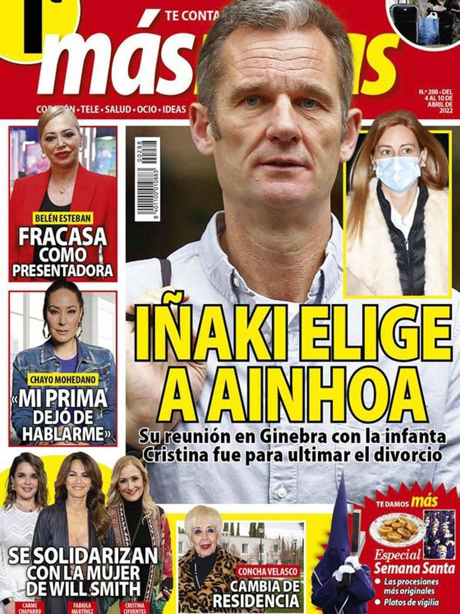 Portada de la revista Más y más del 4 de abril de 2022