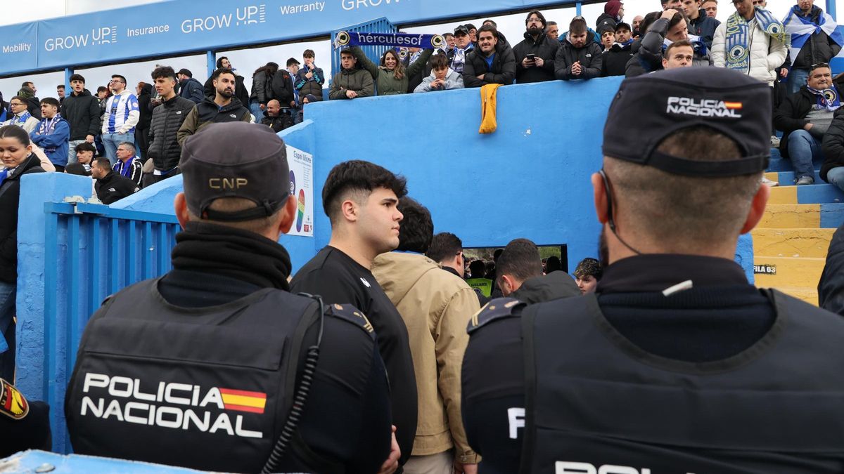 Las mejores imágenes del partido Alcoyano - Hércules