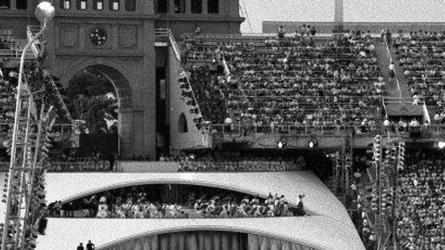 L&#039;estadi olímpic de Montjuïc, un dels emblemes dels Jocs Olímpics de Barcelona